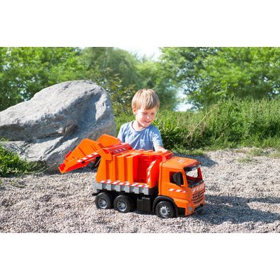 Lena Mercedes popelářské auto Arocs s nálepkami (v kartónu)