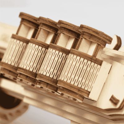 RoboTime 3D dřevěná mechanická skládačka Brokovnice Terminátor