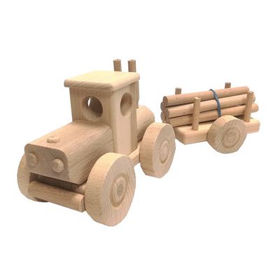 Ceeda Cavity Velký traktor s kládami přírodní