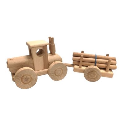 Ceeda Cavity Velký traktor s kládami přírodní