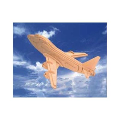 Woodcraft Dřevěné 3D puzzle boeing