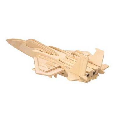 Woodcraft Dřevěné 3D puzzle Stíhačka