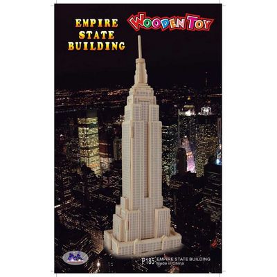Woodcraft Dřevěné 3D puzzle Empire State Building
