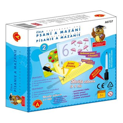 Pexi Psaní a mazání 2 čísla