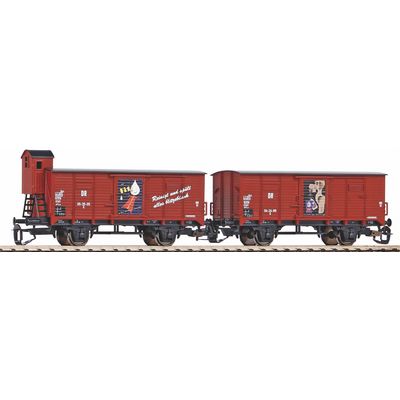 Piko Sada 2 krytých vagónů G02 „Fit“ DR III - 47032