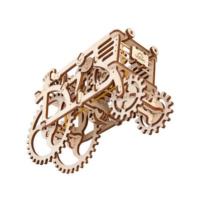 Ugears 3D dřevěné mechanické puzzle Traktor