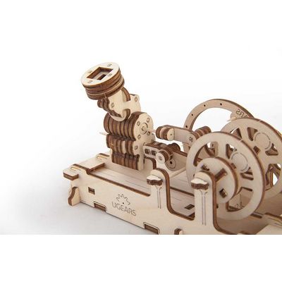 Ugears 3D dřevěné mechanické puzzle Motor