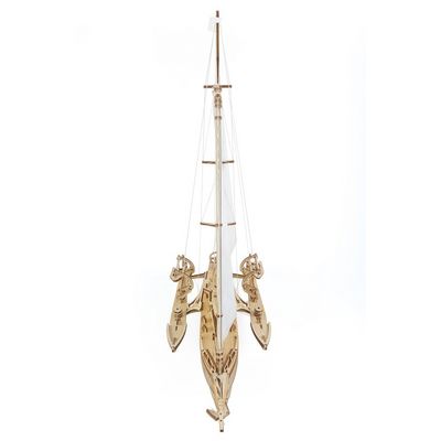 Ugears 3D dřevěné mechanické puzzle Plachetnice Merihobus (trimarán)