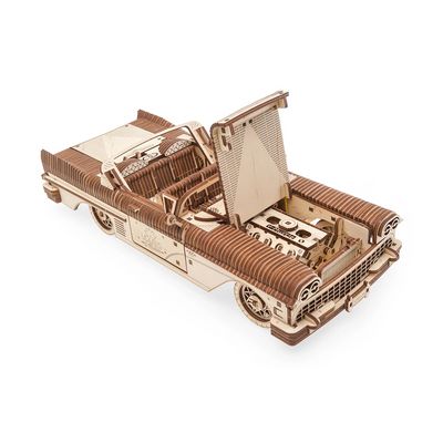 Ugears 3D dřevěné mechanické puzzle VM-05 Kabriolet snů