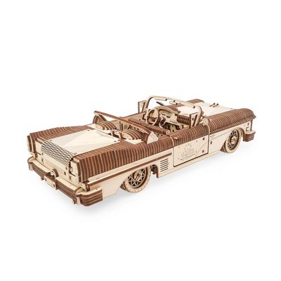 Ugears 3D dřevěné mechanické puzzle VM-05 Kabriolet snů