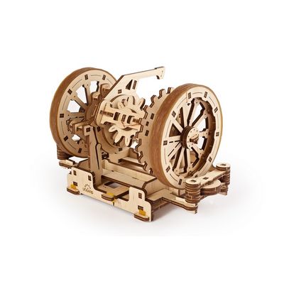 Ugears 3D dřevěné mechanické puzzle STEM výukový diferenciál