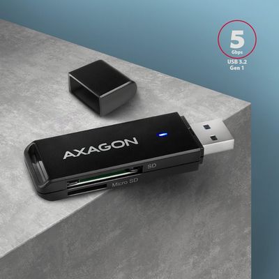 AXAGON CRE-S2N, USB-A 3.2 Gen 1 čtečka