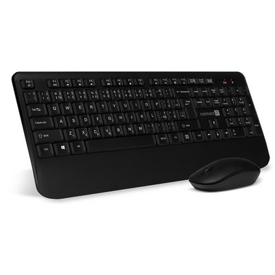 Connect IT Combo bezdrátová černá klávesnice + myš