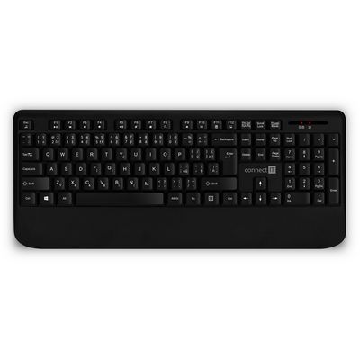 Connect IT Combo bezdrátová černá klávesnice + myš