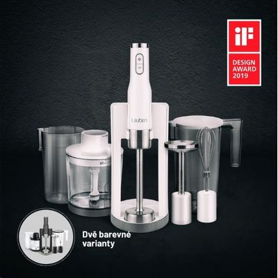 Lauben Stick Blender 800AT - tyčový mixér, černý