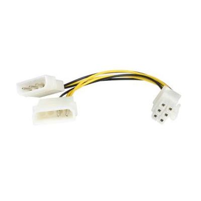 Redukce napájecí 5.25 Molex - 6 pin pro PCI-E grafické karty