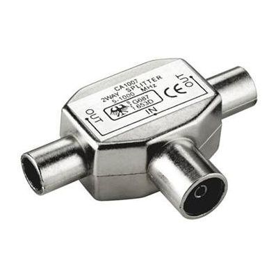PremiumCord TV antenní slučovač-rozbočovač IEC 75 Ohm 1xF-2xM