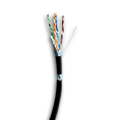 DATACOM FTP drát CAT5E PE 305m box černý OUTDOOR