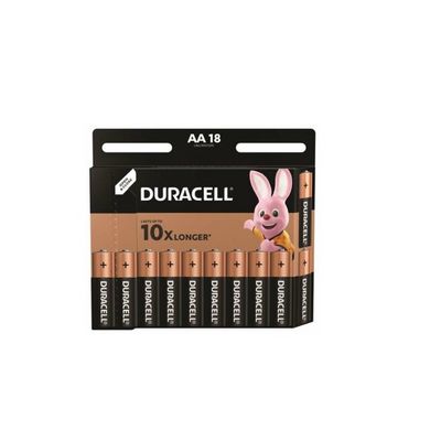 Duracell Basic alkalická baterie, 18 ks (AA)