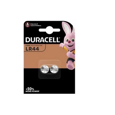 Duracell alkalická knoflíková baterie, 2 ks (LR44)