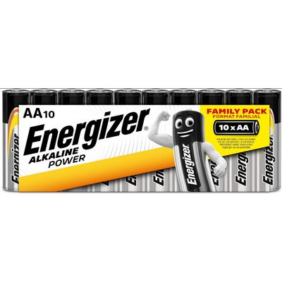 Energizer Alkaline Power - Tužka Family Pack AA/10 ks