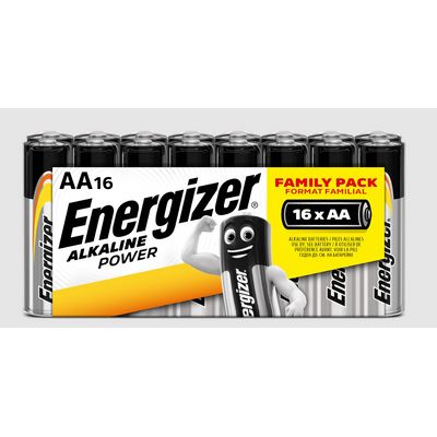 Energizer Alkaline Power - Tužka Family Pack AA/16 ks