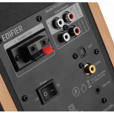 EDIFIER SPEAKERS 2.0 R1280DBS brown