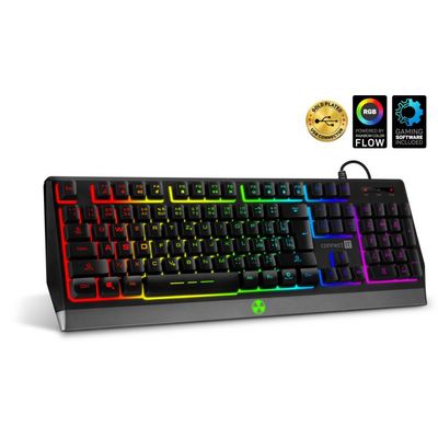 Connect IT Battle RGB, černá