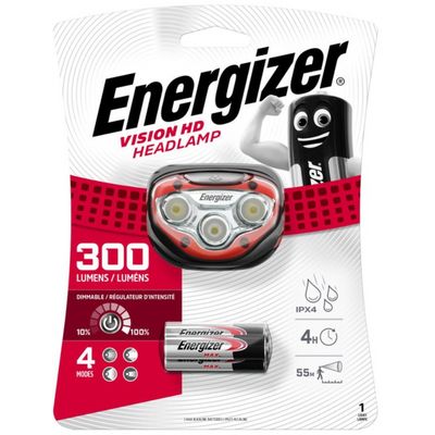 Energizer čelová svítilna - Headlight Vision HD 300lm