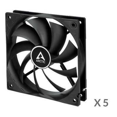 ARCTIC F12 Black Value Pack (5ks)