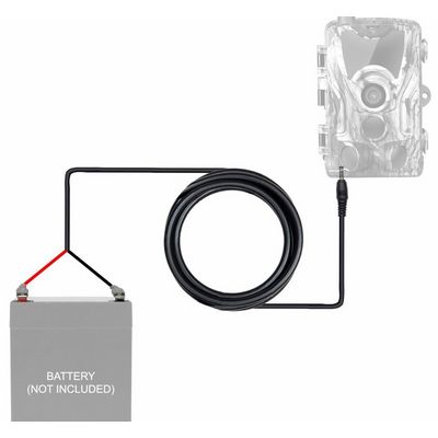 EVOLVEO kabel pro připojení externího zdroje napájení pro fotopasti StrongVision