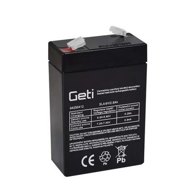 Geti baterie olověná 6V 2.8Ah
