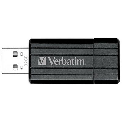 Verbatim USB flash disk PinStripe, 32GB, USB 2.0
