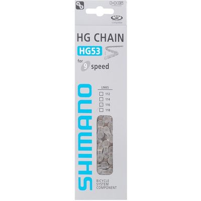 Řetěz SHIMANO MTB CN-HG53 - 9 rychlostí - 114 článků + čep