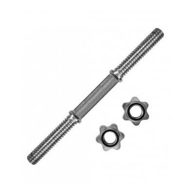 LifeFit Hřídel na jednoruční činku 45cm / 30mm vč. matic