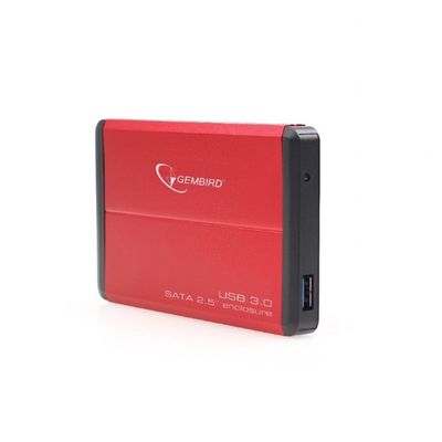 Gembird EE2-U3S-2-R 2.5 box, červený