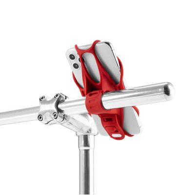 BONE držák na kolo pro mobil 5.8-7.2, Bike Tie 3 - Red