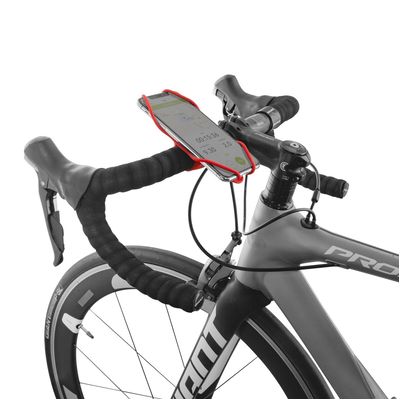 BONE držák na kolo pro mobil 5.8-7.2, Bike Tie 3 - Red