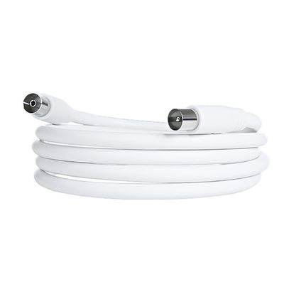 PremiumCord TV propojovací kabel M/F 75 Ohm 5m