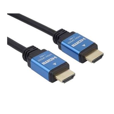 PremiumCord 4K HDMI 2.0b High Speed + Ethernet kabel, zlacené HQ konektory, 1m