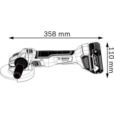 Bosch GWS 18V-10 Professional (0.601.9J4.000)