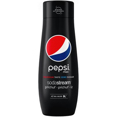 SodaStream Sirup příchuť PEPSI ZERO, 440 ml