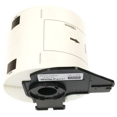Allprint pro kompatibilní etikety s Brother DK-11202, papírové štítky 62 x 100 mm, 300ks
