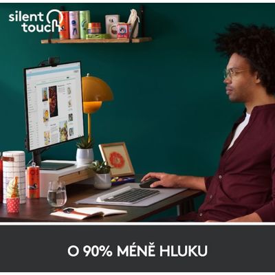 Logitech Wireless M650 L, grafitová