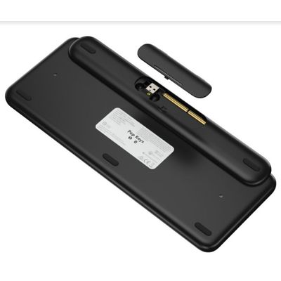 Logitech Pop klávesnice, černo-zlatá
