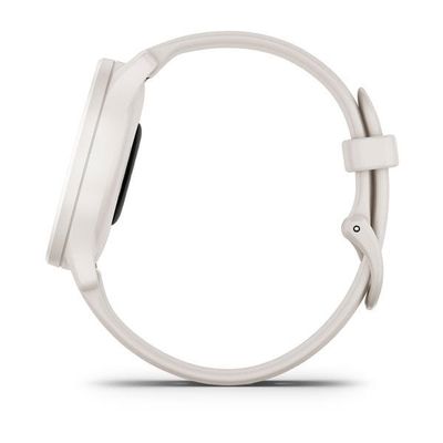Garmin vívomove Sport,Peach Gold/White, silikonový řemínek