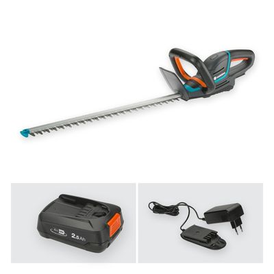 Gardena 14731-20 Nůžky na živý plot ComfCut 60 18V P4A - sada