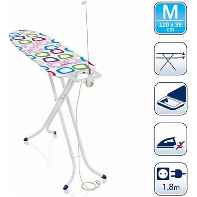 Leifheit 72580 Žehlicí prkno Classic M Compact Plus, 120 x 38 cm