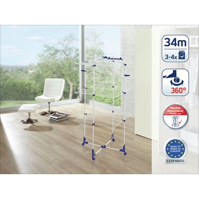 Leifheit 81455 Sušák na prádlo Classic Tower 340