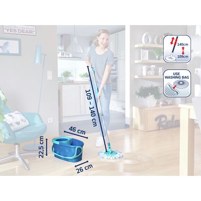 Leifheit 52101 Úklidová sada Clean Twist Disc Mop Ergo